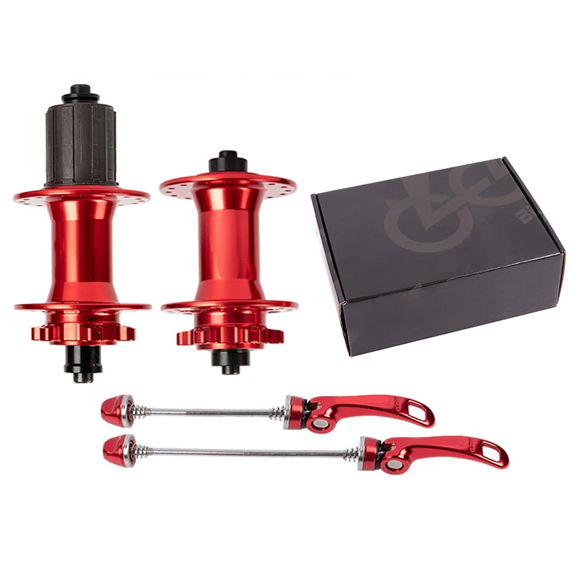 Mountain bike hub 2 bearing disc brake hub 32 hole MTB bicycle wheel flywheel aluminum alloy bearing hub