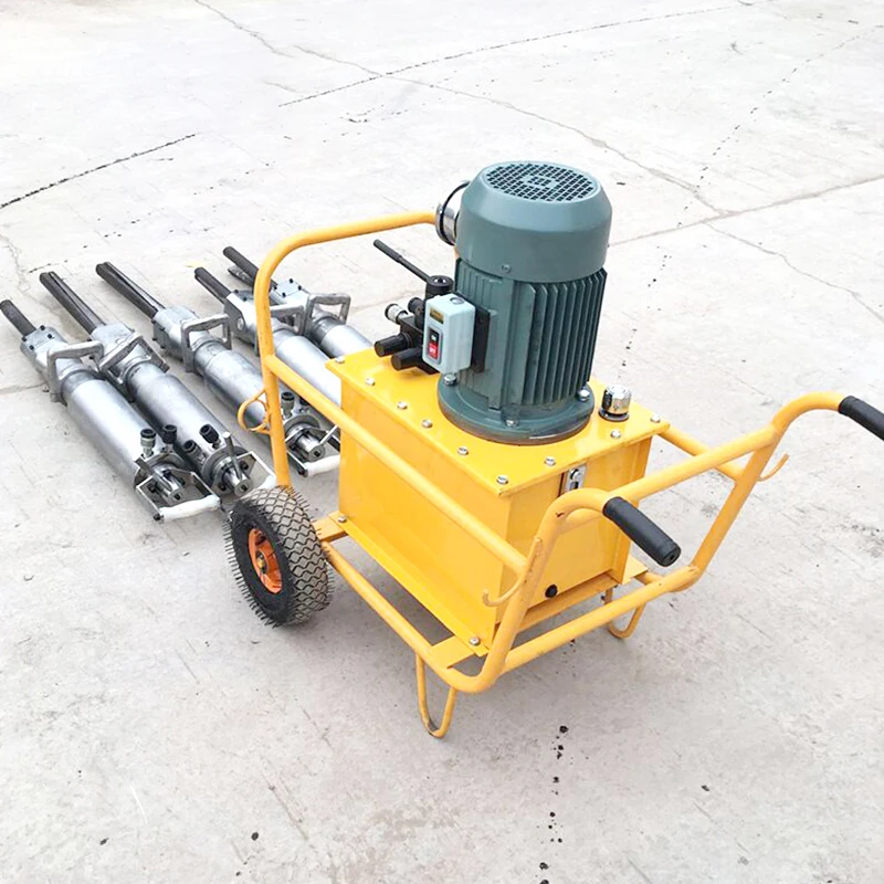 Easy Portable Hydraulic Rock And Stone Splitter Rock Splitter Diesel