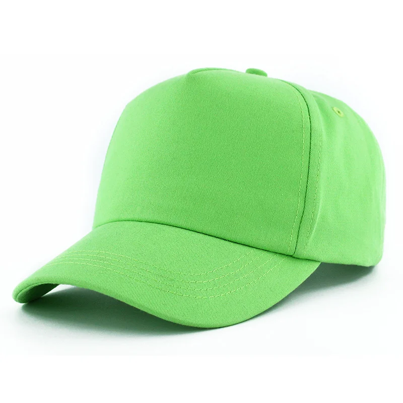 
wholesale customm logo on stock plain blank 5 panel baseball cap 