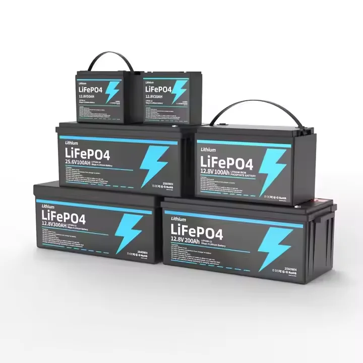12.8V 200AH Lifepo4 Lithium Ion Battery Waterproof Split Type Power Backup for Home with IP65 Protection Made of Plastic