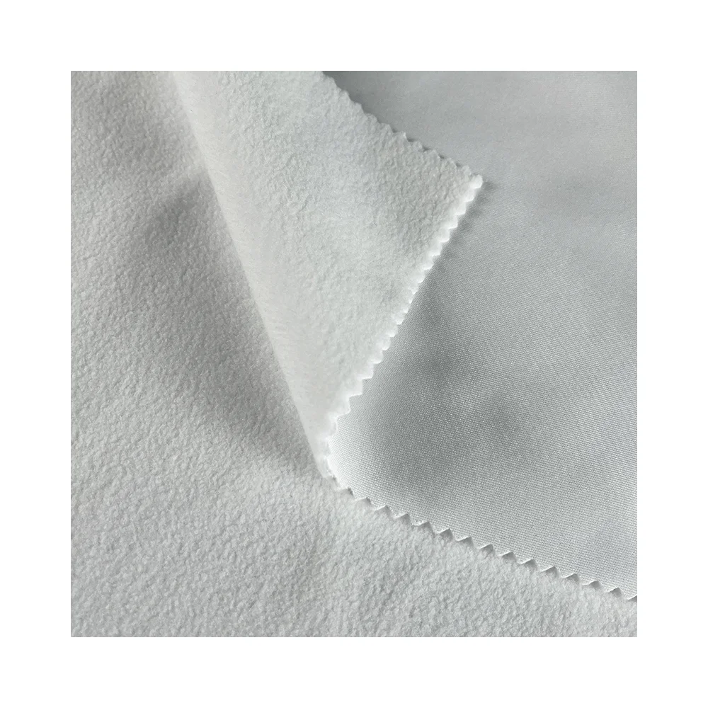 Hot Sale 330gsm 100% Polyester Compound Fleece Fabric