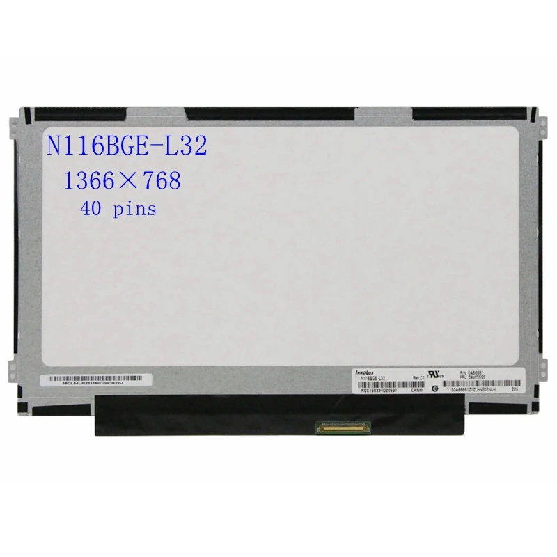 screen for laptop 11.6' N116BGE-L32 L42 B116XW03 For Lenovo ThinkPad X121e X131e X140e Edge E120 E125 lcd Display matrix 40pin