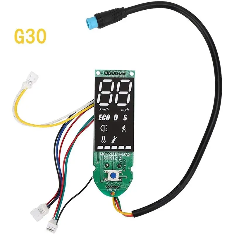 Original Dashboard for Nine-bot MAX G30 G30D KickScooter Electric Scooter Controller Dash Board Display Assembly Kit Parts