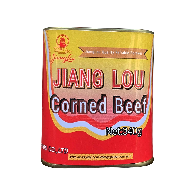 RTS Sample Canned stewed 80% beef meat halal small capacity ready to eat food