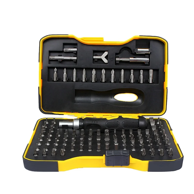 Screwdriver Set 101 in 1 Multifunction Household Essential Tools Kit Home Appliances Car Repair Maintenance DIY Hand Tool