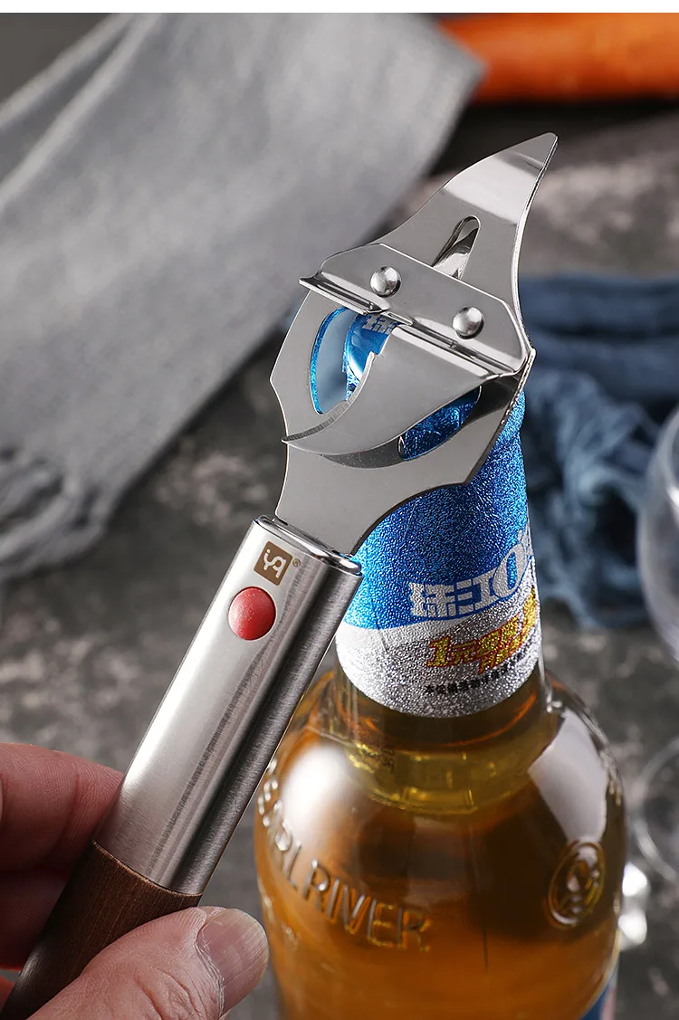Factory Outlet New Multifunctional Kitchen Gadgets Can Opener Stainless Steel Bottle Opener