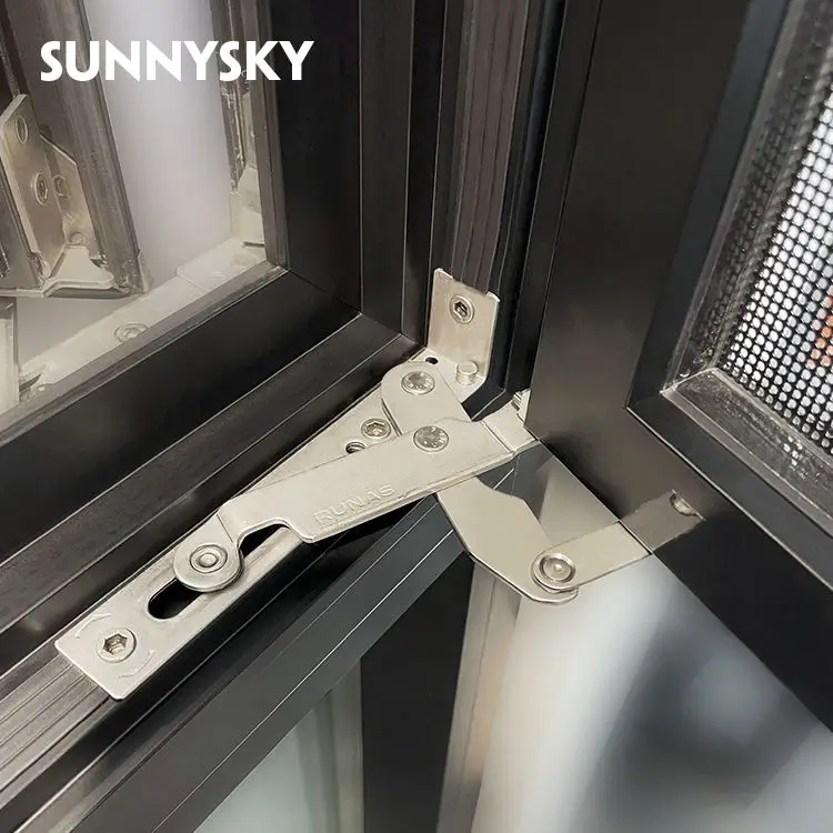 Sunnysky Стандартная Алюминиевая Складная Дверь для дома