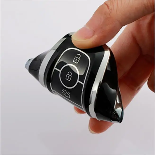 TPU Car Key Case Cover for Ford Ranger C-Max S-Max Focus Galaxy Mondeo Transit Tourneo Custom Auto Key Holder Keychain