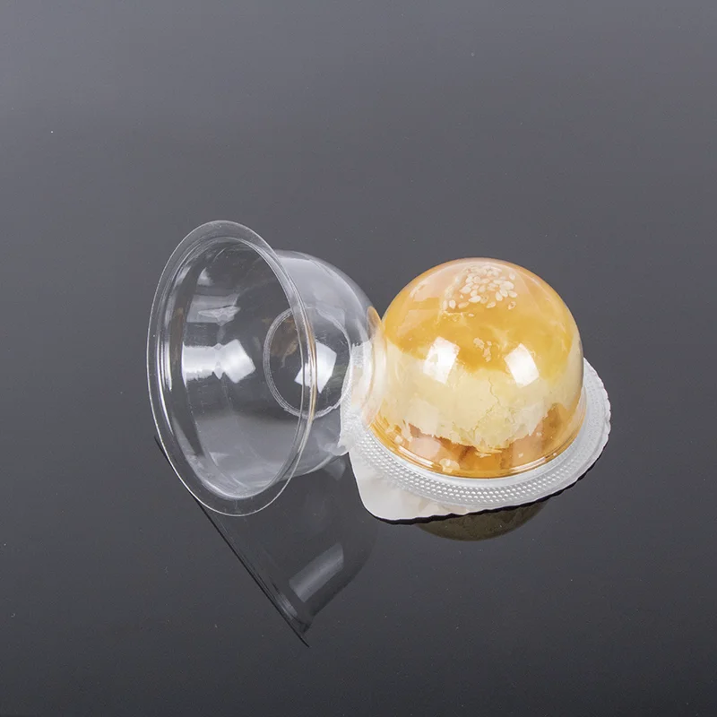 hengmaster Packing food plastic dessert tray and container box with lid cover for cake