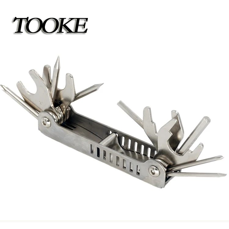 Dropshipping Wholesale price large equipment tool stainless steel multi functional compact scuba diving repair kit