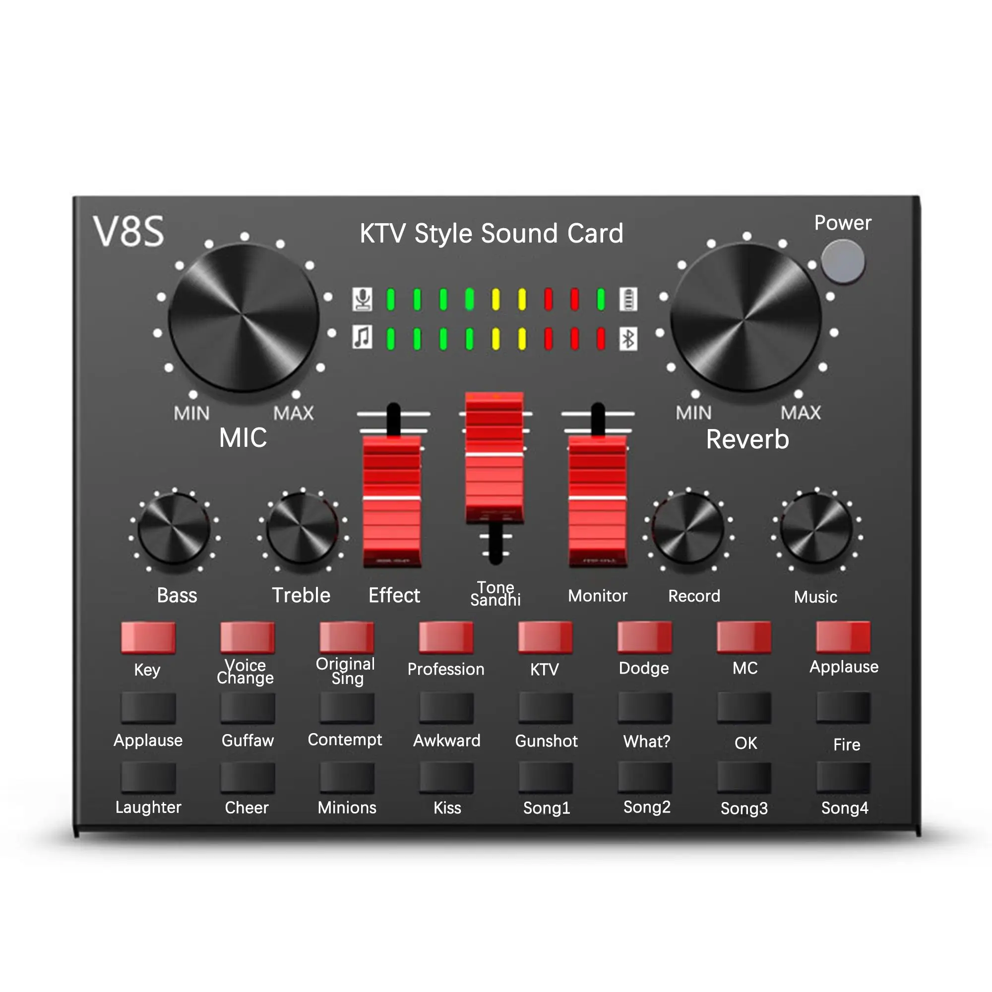 Karaoke Singing V8S Sound Sound Card