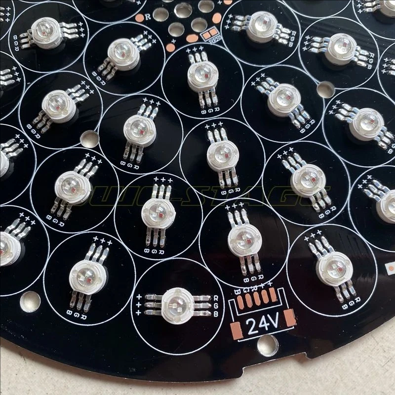 2pcs/lot - 54x3w RGB LED Light Panels (194mm194mm) - Led Par Light Special Accessories (24V)