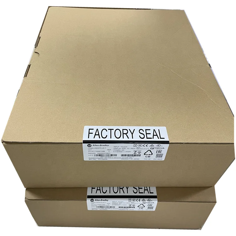 100%new PanelView Plus 7 touch screen 2711P-T12W22D8S 12 Inch hmi panel