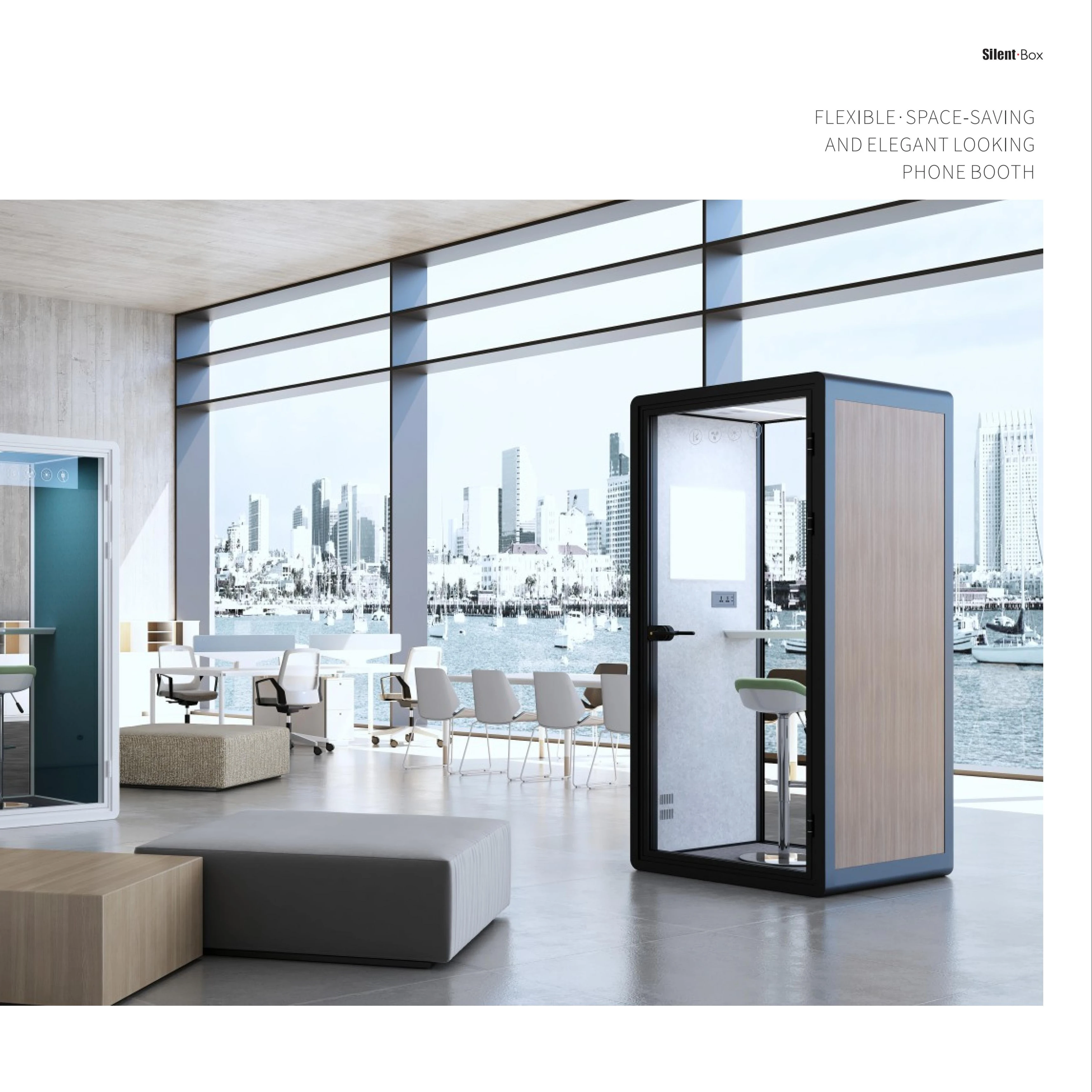 Customized Luxury Small Mobile Soundproof Room/Outdoor Soundproof Booth Work Pods/Phone Mini Booth Soundproof Office