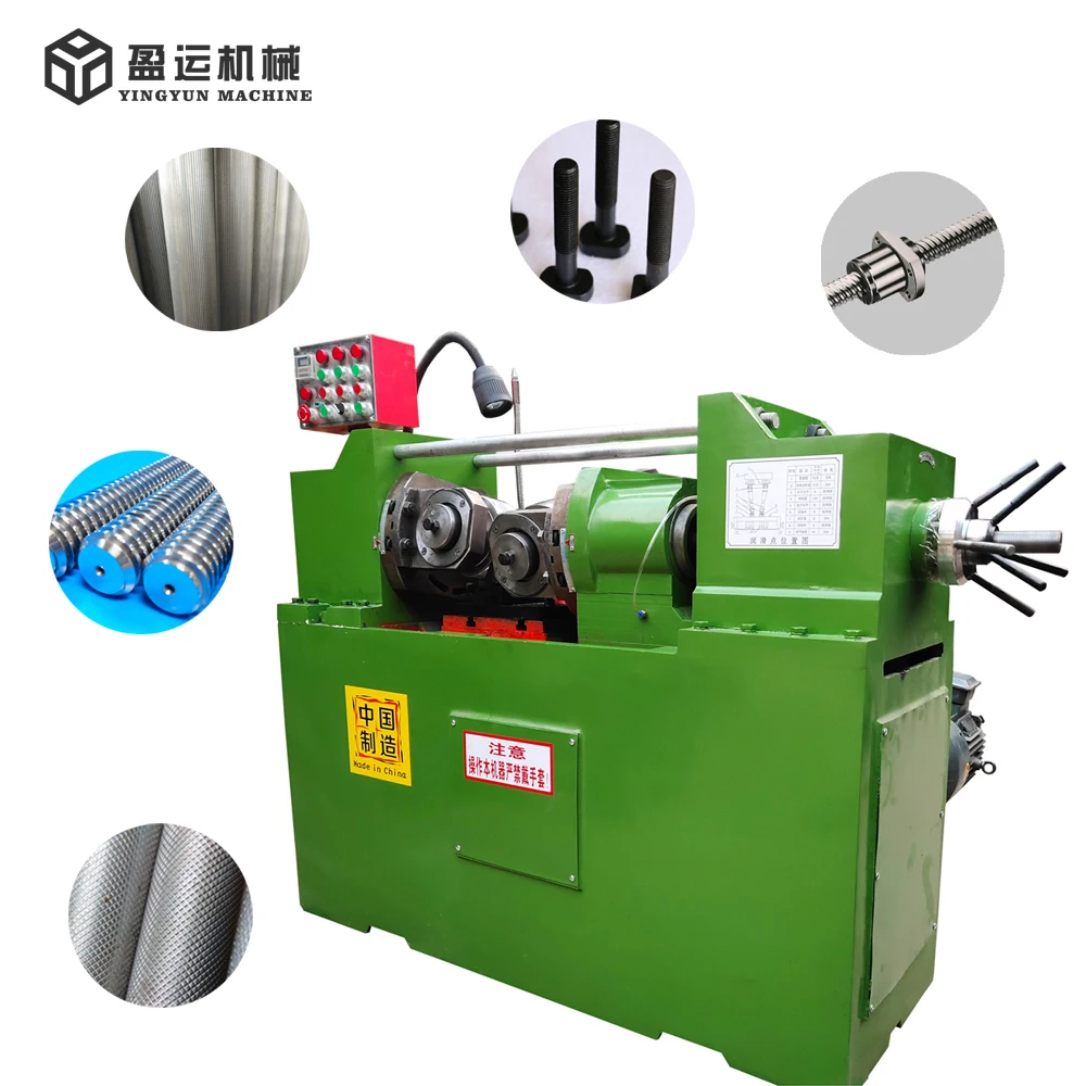 2020 with low price and high quality screw thread rolling machine thread bar rolling machine