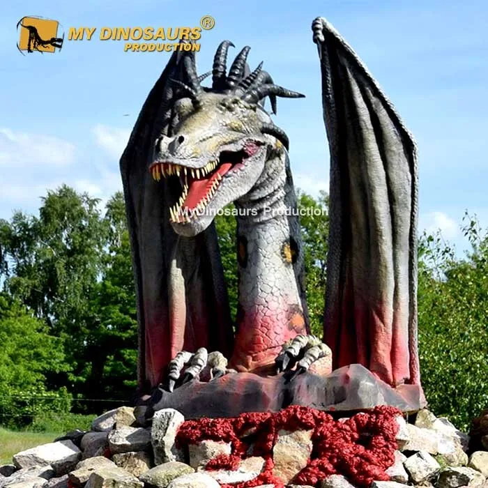 V Animatronic European Dragon for halloween carnival