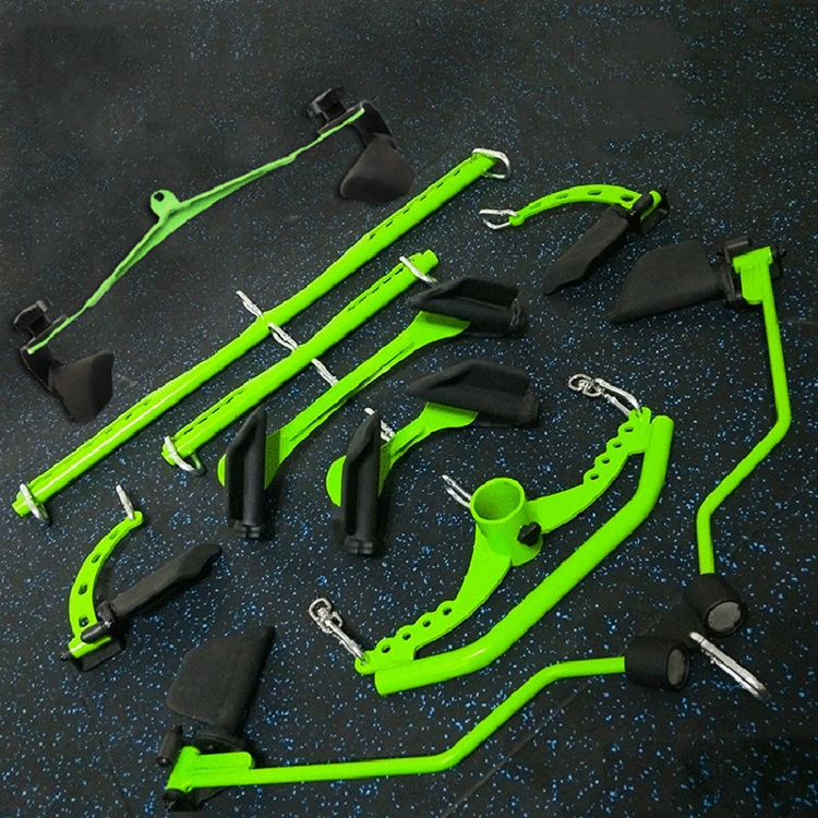 Wholesale Cable Machine Pull-Down Attachment for Gym, V-Shape Non Slip Cable Fitness Equipment Rig Attachment