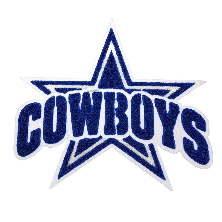 High Quality embroidered patch custom chenille letter towel clothing iron on patch