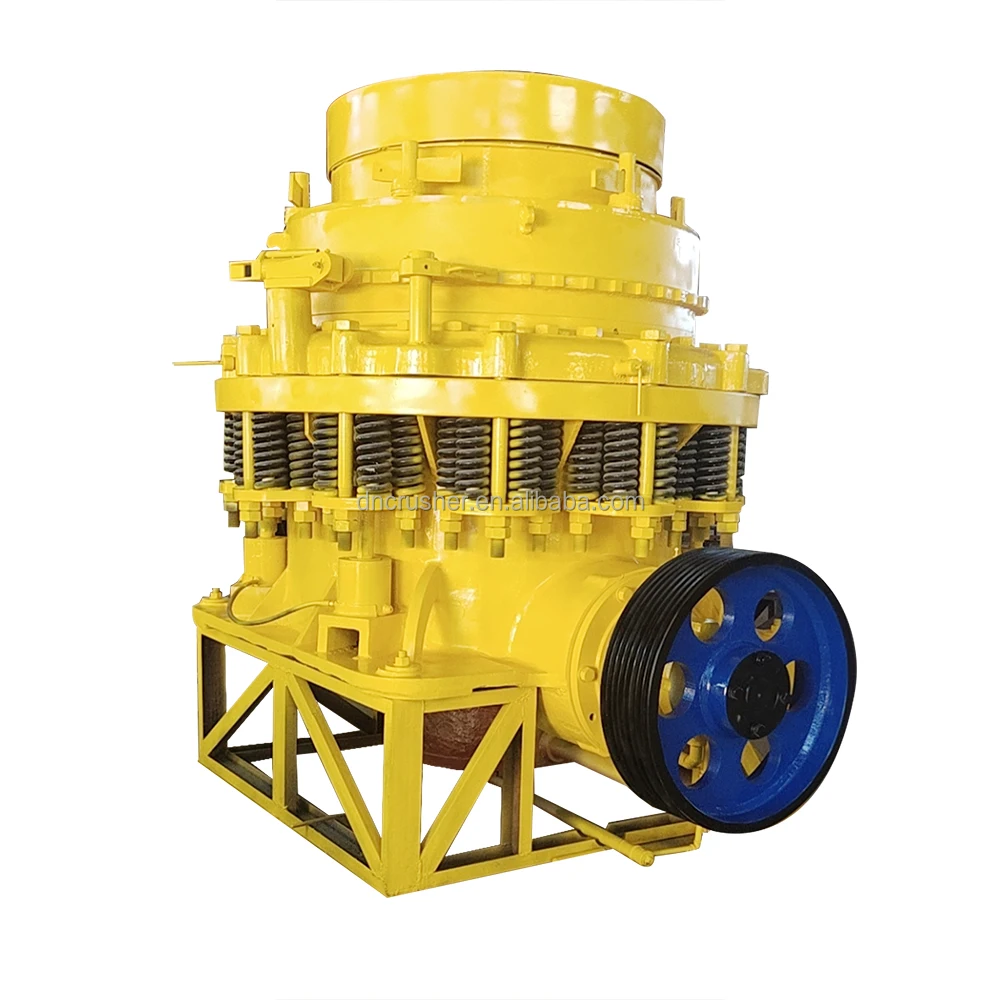 High crush rate basalt hard stone quarry cone crusher plant granite hydraulic cone break crusher