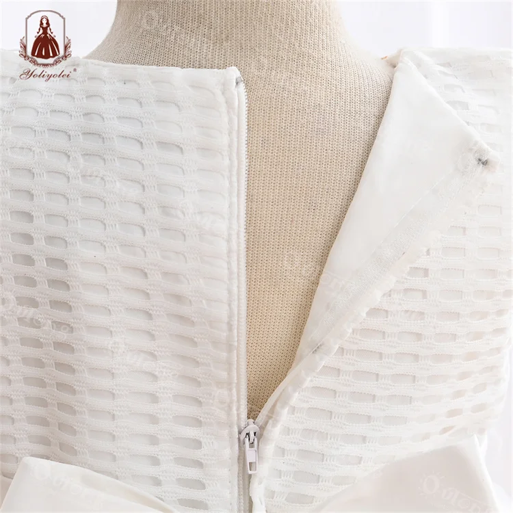 Yoliyolei 2023 Pink Elegant Skirt Sleeveless Fashion Formal Dress Bead Collar Girls Tiered Heart Textured Dresses