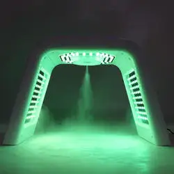 Омоложение кожи nano mist 7 цветов красная светодиодная терапевтическая машина для лица профессиональные