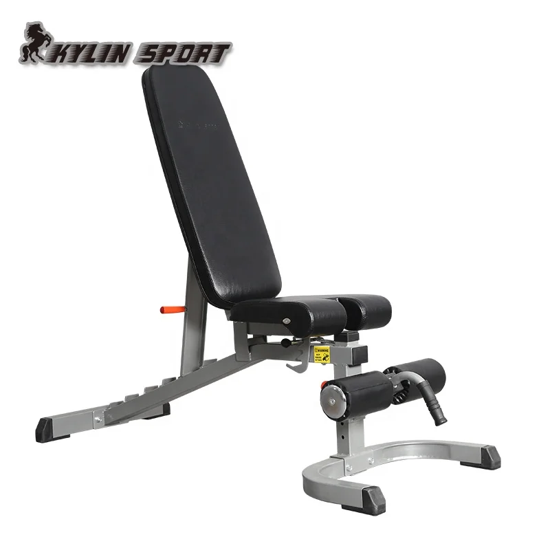 Kylinsport  Multi-purpose Adjustable Utility Bench sit up bench dumbbell adjustable dumbbell incline bench