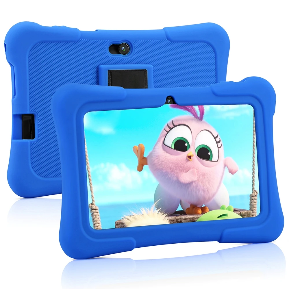 Hot Sale Original Pritom K7 Kids Education Tablet PC Android 10 Support 2.4G WiFi / Bluetooth / Dual Camera 7.0 inch 1GB+16GB