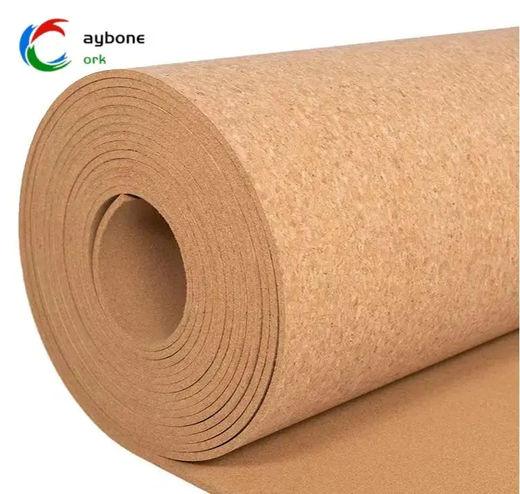 Eco-friendly Cork Floor Underlayment 2mm-10mm for home office kindergarten home decoration soundproof moisture-proof