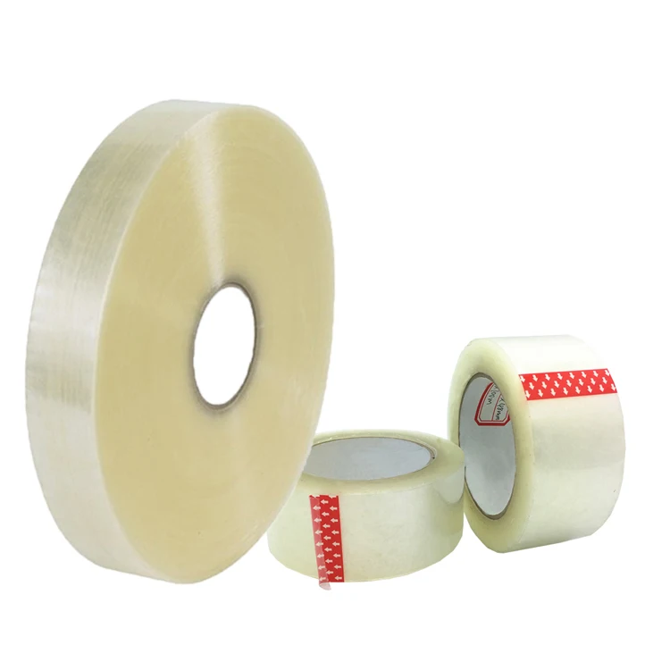 China Custom bopp high transparent clear packing tape opp adhesive packaging cello tape
