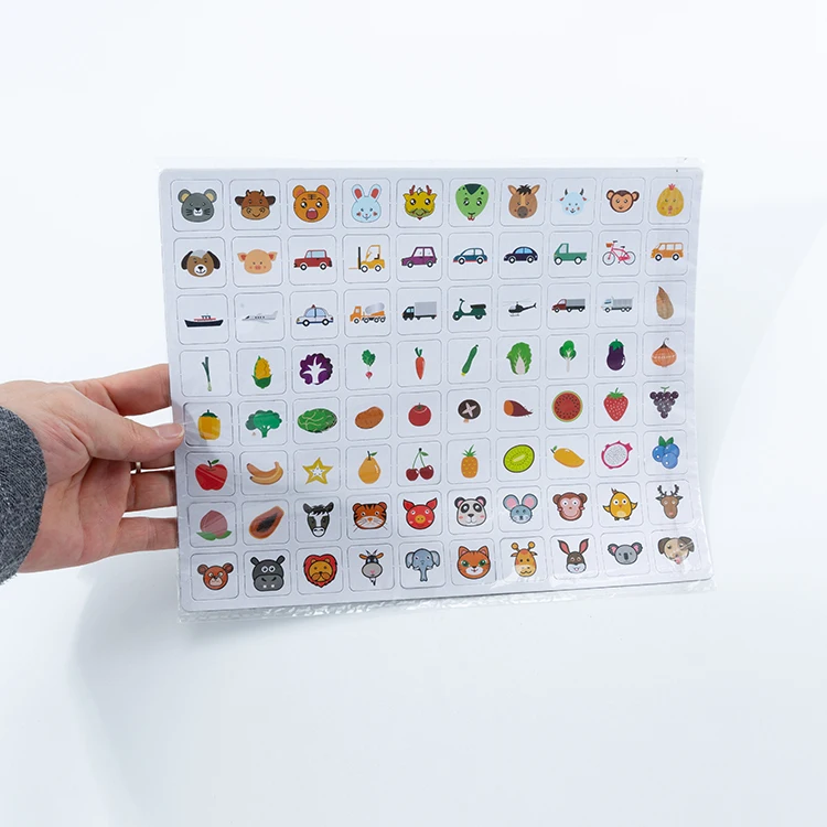 High quality popular custom creative cartoon fridge magnet die cut paper vegetable animal kids magnets