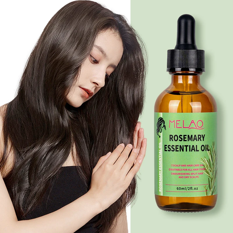 Organics Rosemary Mint Scalp & Hair Strengthening Oil Nourishing Split Ends Rosemary Mint hair oil