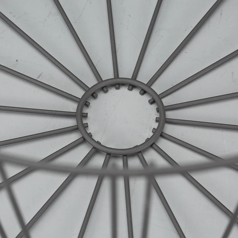 Wholesale Round household Metal stacking Basket with handle for sundries