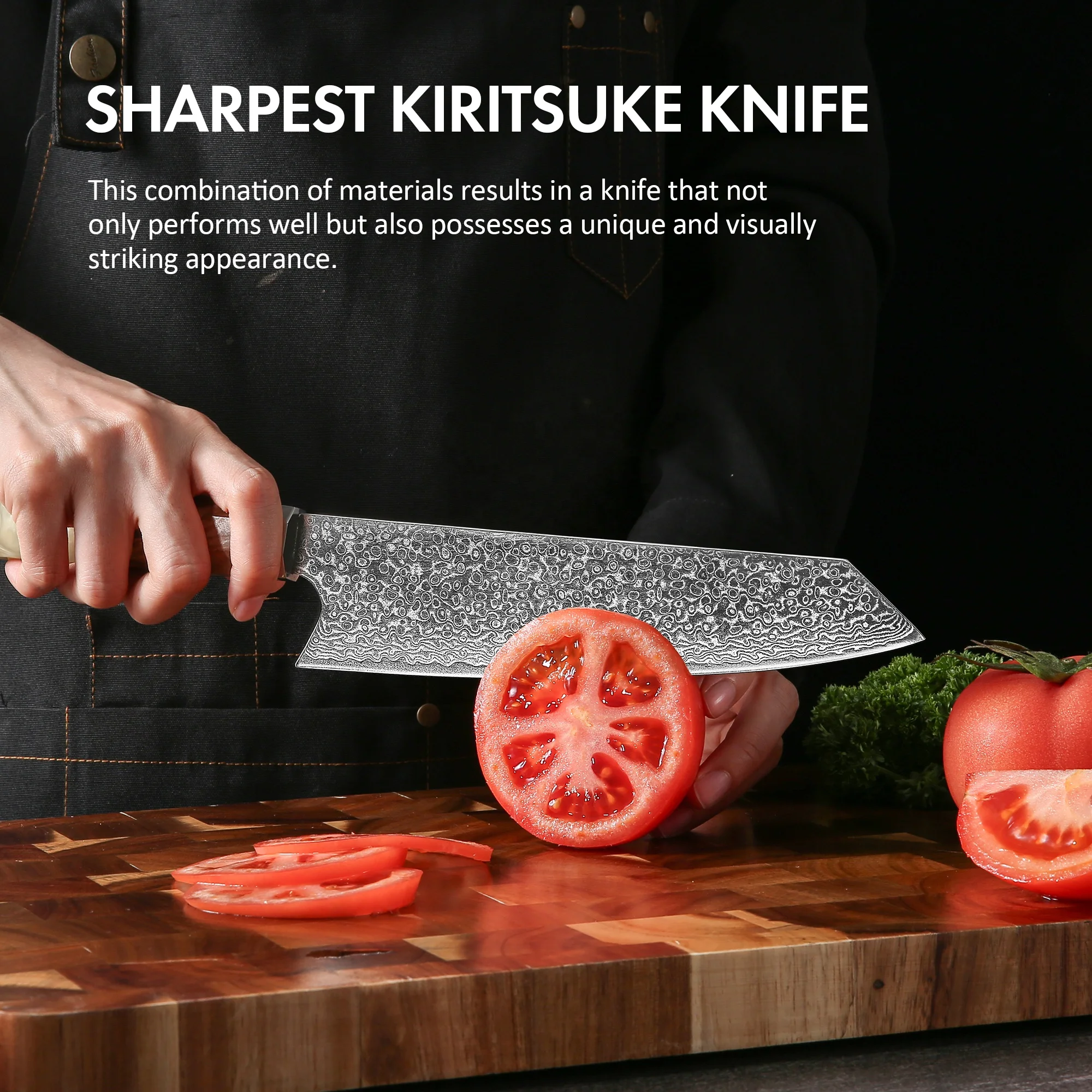 67 Layers Damascus VG10 steel Japanese Kitchen Kiritsuke Chef Knife For Home and Kitchen