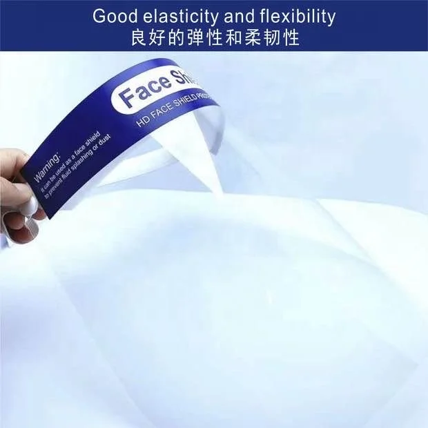 
In stock transparent disposable PET full face shield 