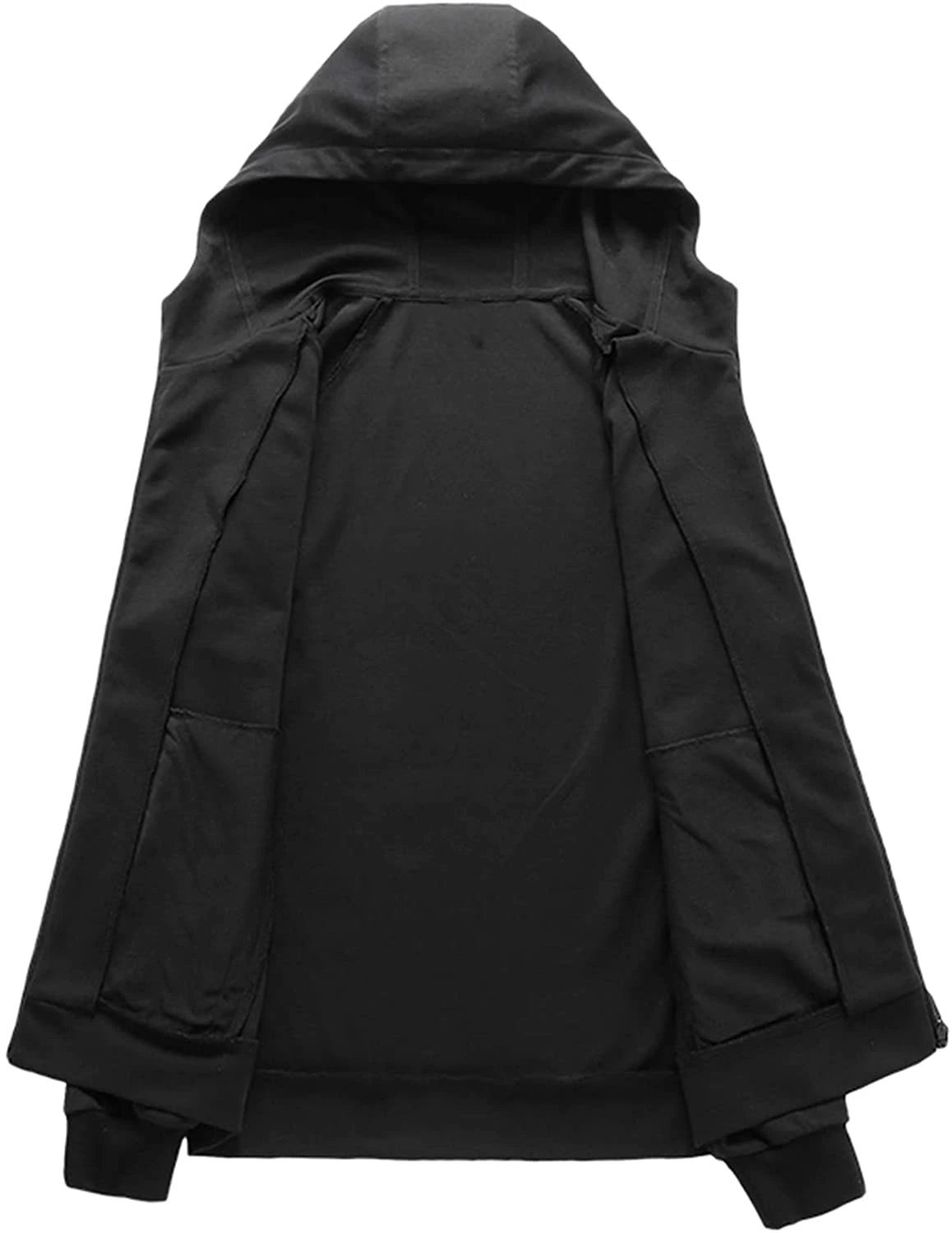 Wholesale OEM High Quality Fleece Hoodie Sets Unisex Zipper-up Sweatsuits Casual Hoody Cotton Sets