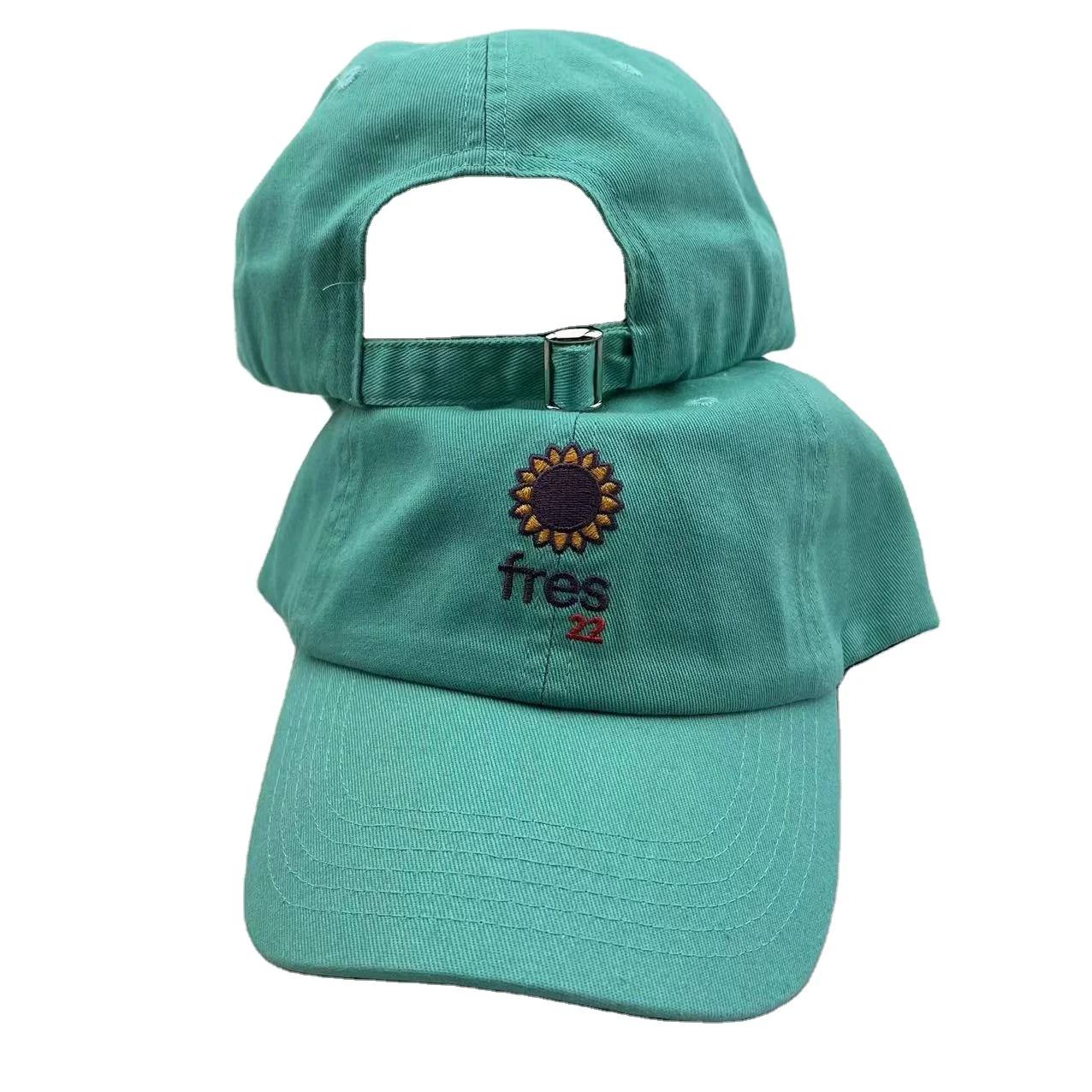 Custom gorras NY baseball cap 100% cotton embroidery washed sports caps promotional unconstructed dad hat cap