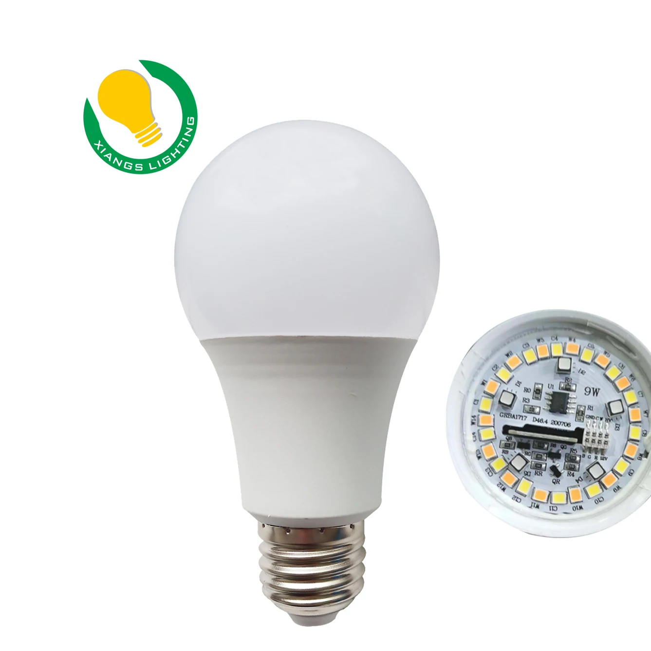 Hot Sale 5W 7W 9W E27 B22  Induction Sensor Smart Microwave Motion Sensor LED Bulb with RGB Smart remote