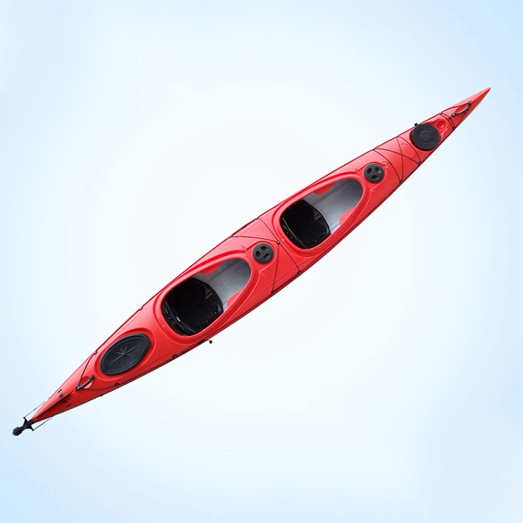 Supplier direct selling high security sea excursion double kayak for fishing kayak 2 person