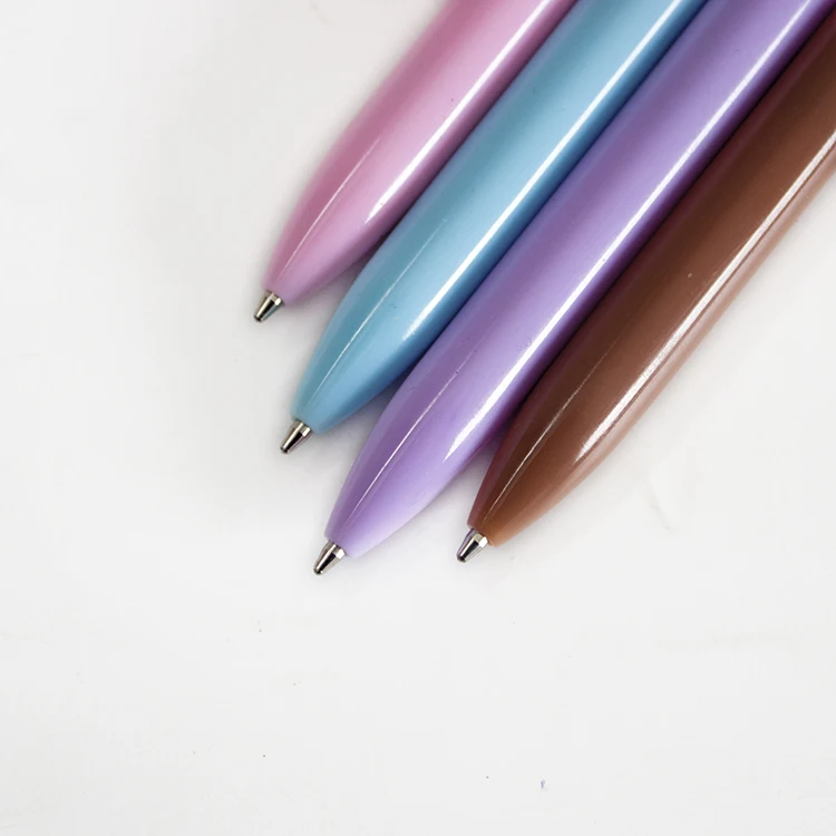 O&Q   Cartoon animal pens with custom LOGO crystal ball pen blue black  0.7mm promotion  for school stationery office supplier