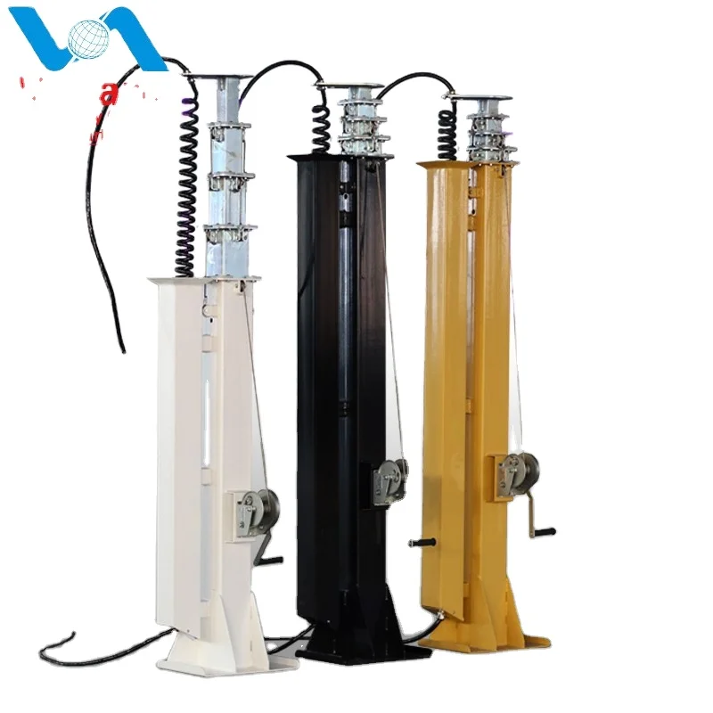 5 м 6 7 8 9 10 11 ручная/электрическая лебедка антенна