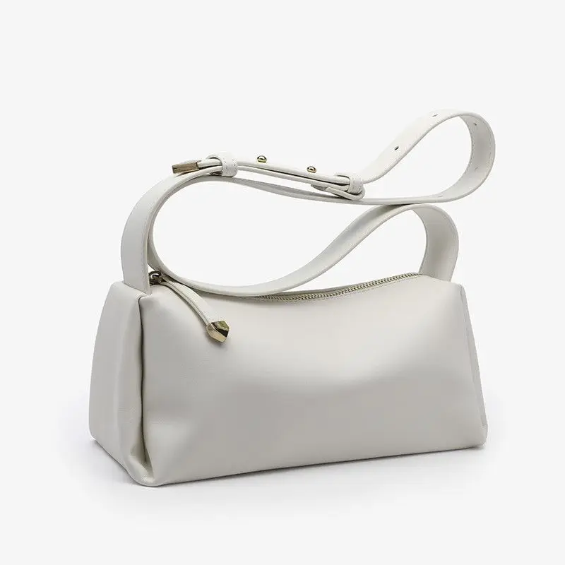 Customize Logo New Fashionable Ladies Shoulder Bag Women Underarm Bag Soft Vegan Leather Women Guangzhou Handbag