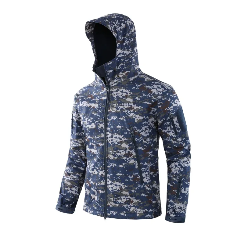 High Quality Sport Outdoor Shark Skin Warm Keeping Track Suit Soft Shell Oversize Rush Suit Jacket