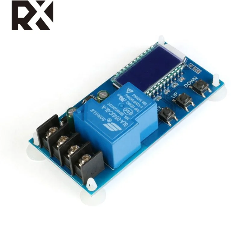 RX DC 6-60v 30A Storage battery Charging Control Module Protection Board Charger Time Switch LCD Display XY-L30A