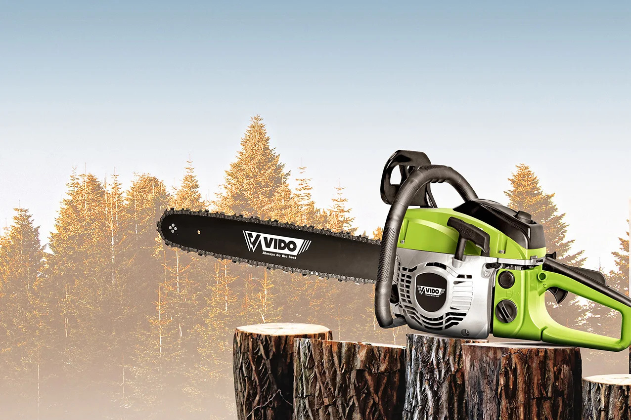 VIDO portable China professional 45cc mini gasoline chain saws