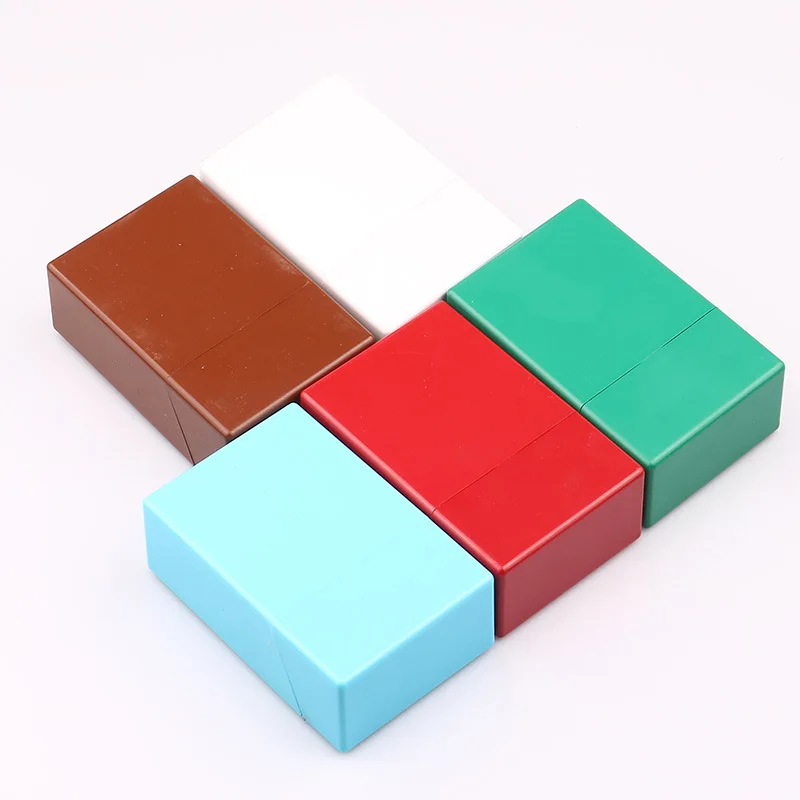 Factory Direct Sale Simple Colorful Pack Waterproof Broken-resistant Case Stash Box For Smoking Accessories Cigarette Case