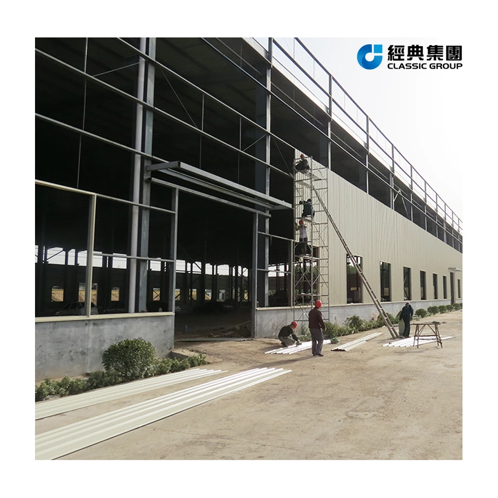 Free Design ready made steel structure building prefabricated Warehouse Galvanized