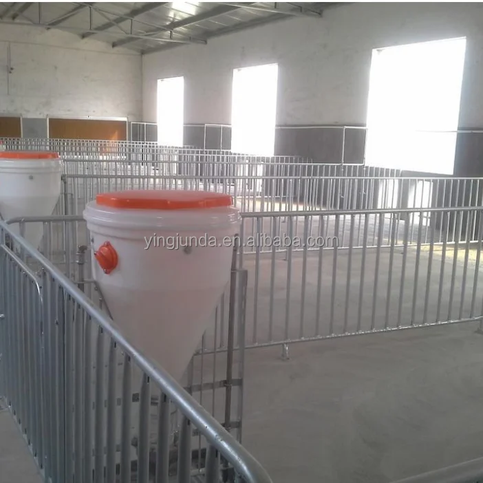 hot dip galvanized Pig fattening crate poultry equipment