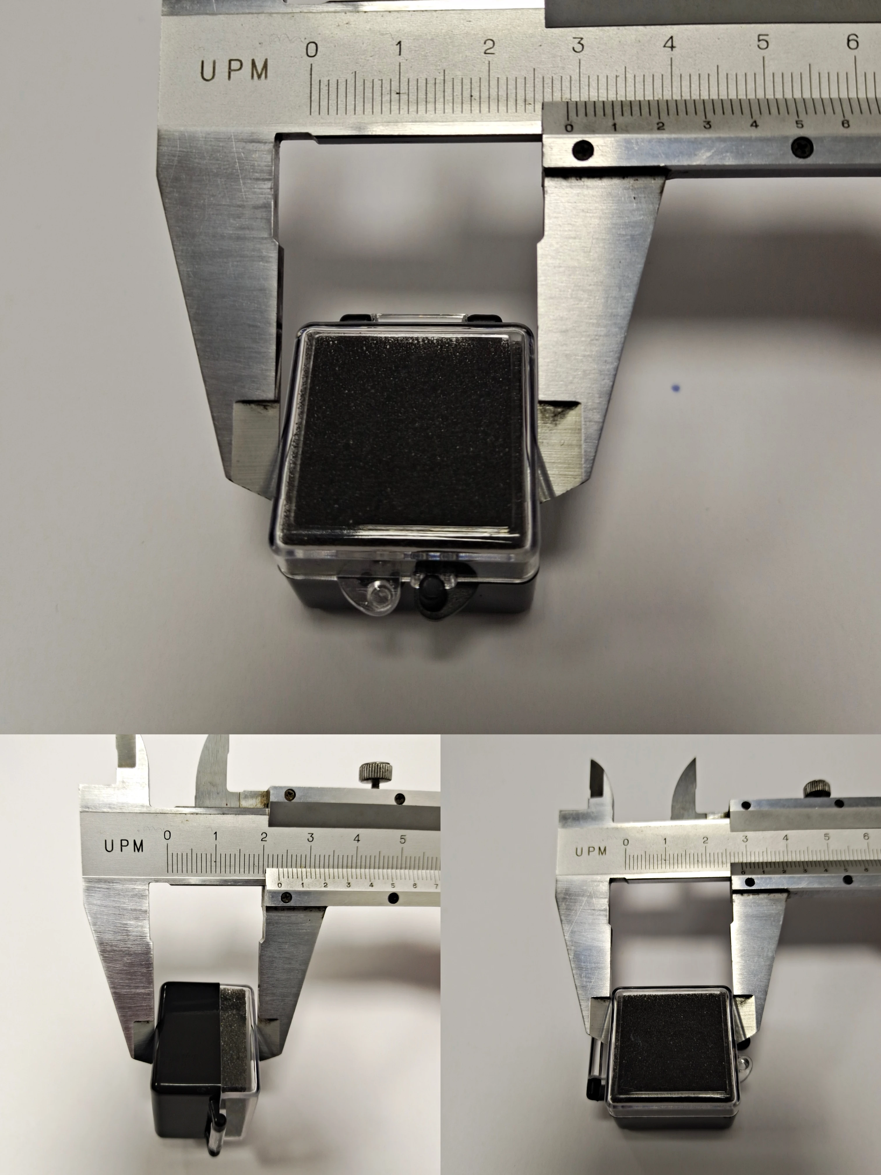 Plastic Dental Crown Box With Sponges With Lock