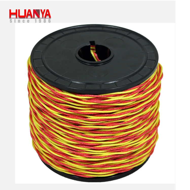 100m Roll Color IEC Green & White Double Insulated Type K Thermocouple Wire