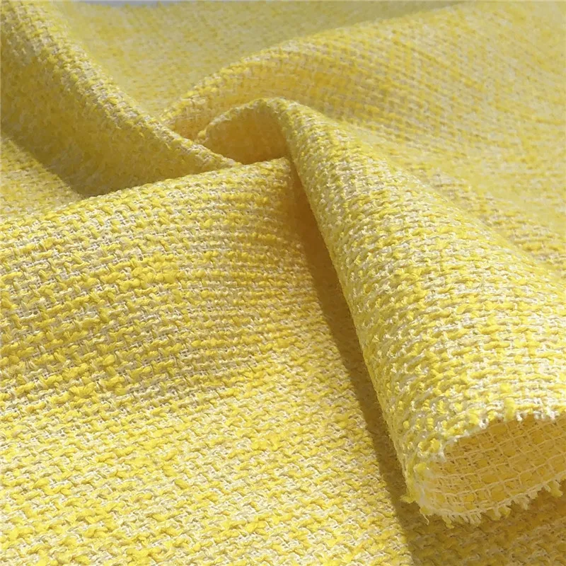 Оптовая продажа, твидовая ткань из смеси полиэстера и хлопка